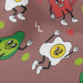 Naughty Cartoon Breakfast Terry