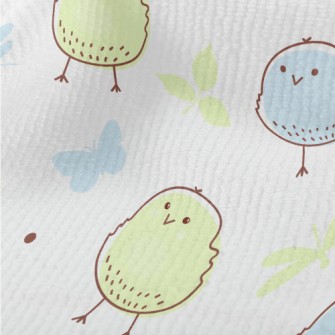 Happy Two-color Chicken Terry