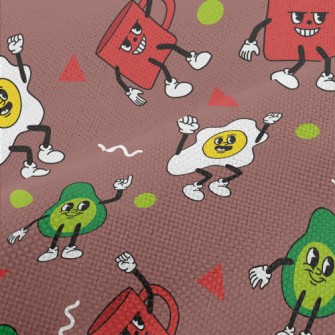 Naughty Cartoon Breakfast Performance Linen