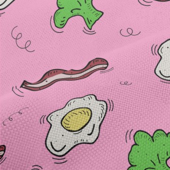 Cauliflower Bacon Omelette Performance Linen