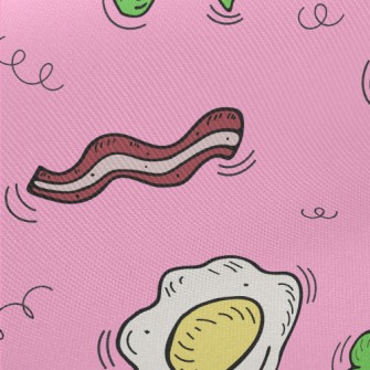 Cauliflower Bacon Omelette Twill