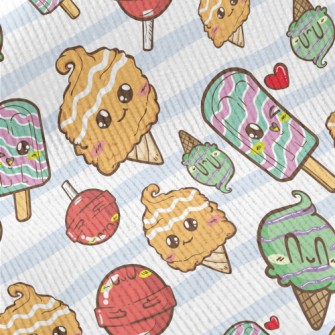 Cute Ice Cream And Lollipop Standard Corduroy
