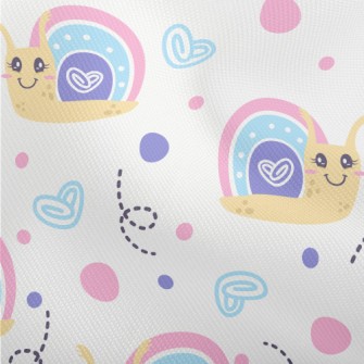 Happy Pink And Blue Snail Dobby