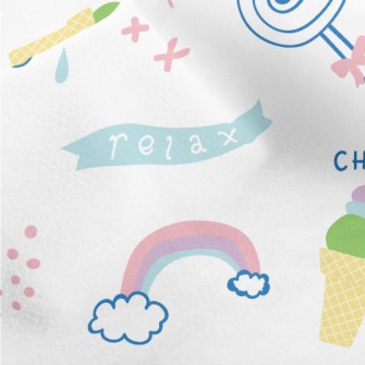 Relaxing Dessert Time Micro Fleece