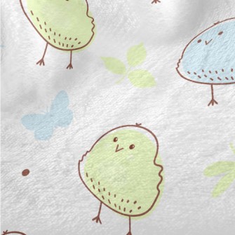 Happy Two-color Chicken Minky