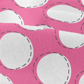 Simple Dots And Dashed Lines Modern Jersey