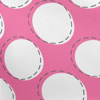 Simple Dots And Dashed Lines Pongee