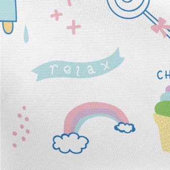 Relaxing Dessert Time Pongee