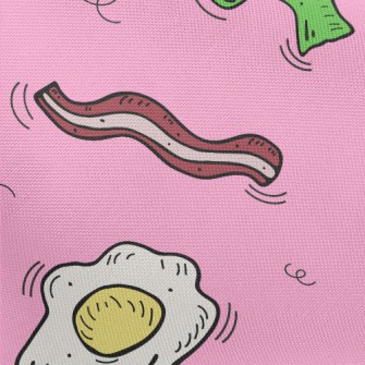 Cauliflower Bacon Omelette Pongee