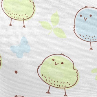 Happy Two-color Chicken Pongee