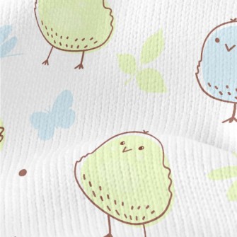 Happy Two-color Chicken Stretch Jersey