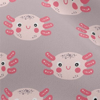 Hand Drawn Cute Salamander Chiffon