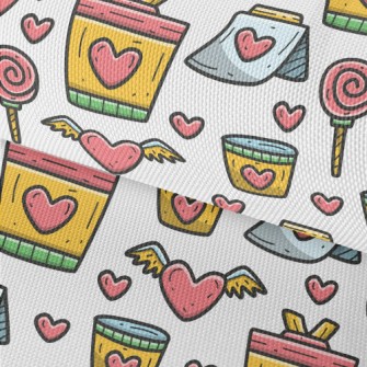 Valentine&#39;s Day Themed Gra Waterproof Oxford