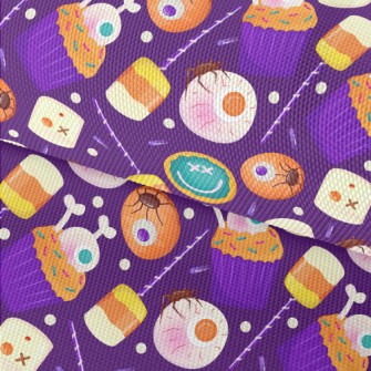 Halloween Themed Snacks Waterproof Oxford