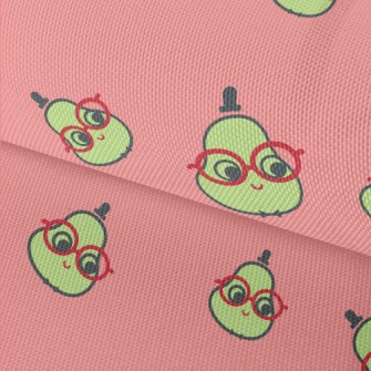 Cute Gentleman Guava Waterproof Oxford