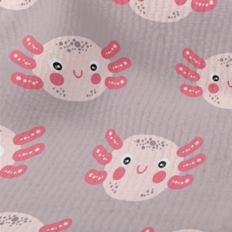 Hand Drawn Cute Salamander Terry