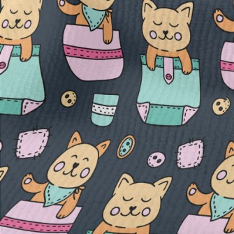 Kawaii Pocket Cat Terry