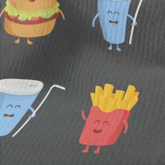 Hamburger French Fries Coke Terry