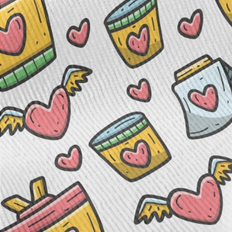 Valentine&#39;s Day Themed Gra Standard Corduroy