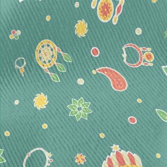 Bohemian Decoration Standard Corduroy