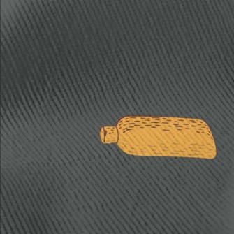 Hand Drawn Cosmetic Bottles Standard Corduroy