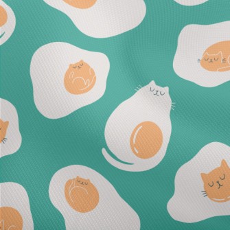 Funny Cat Fried Eggs Dobby