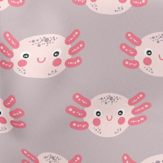 Hand Drawn Cute Salamander Stretch Ponte