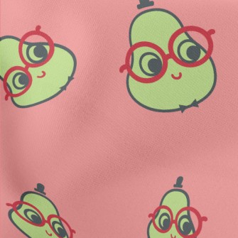 Cute Gentleman Guava Stretch Ponte