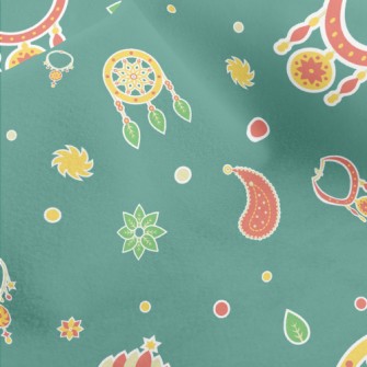 Bohemian Decoration Micro Fleece