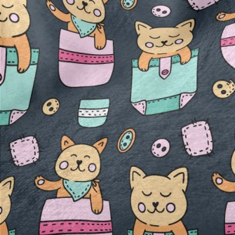 Kawaii Pocket Cat Minky
