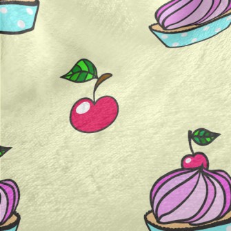 Cherry Frosting Cake Minky