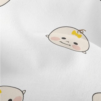Cute Baby Face Lightweight Performance Linen