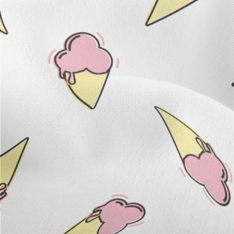 Cartoon Strawberry Cone Lightweight Performance Linen