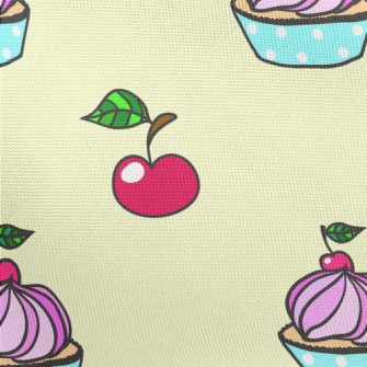 Cherry Frosting Cake Pongee