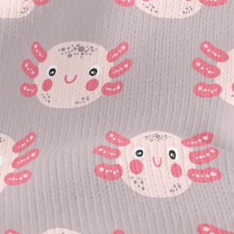 Hand Drawn Cute Salamander Stretch Jersey