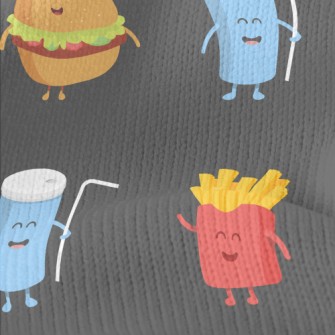 Hamburger French Fries Coke Stretch Jersey
