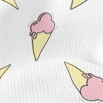 Cartoon Strawberry Cone Stretch Jersey
