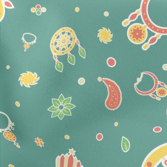 Bohemian Decoration Lightweight Cotton Poplin