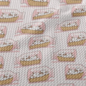 Cat And The Drift Bottle Birdseye Piqué