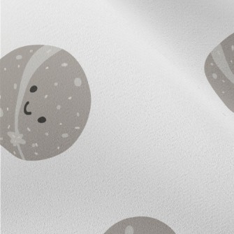 Cute Hand Drawn Planets Chiffon