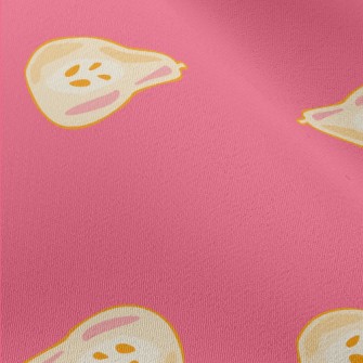 Artistic Hand-painted Pear Chiffon