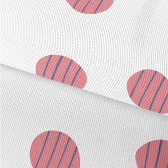 Simple Lines And Dots Waterproof Oxford