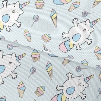 Cartoon Unicorn Cat Waterproof Oxford