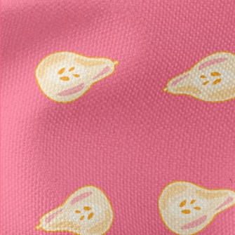 Artistic Hand-painted Pear Waterproof Canvas