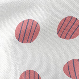 Simple Lines And Dots Waterproof Canvas