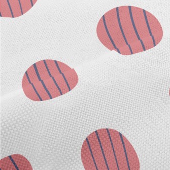 Simple Lines And Dots Performance Linen