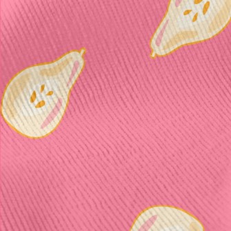 Artistic Hand-painted Pear Standard Corduroy