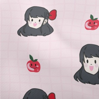 Comic Girl With Apple Dobby