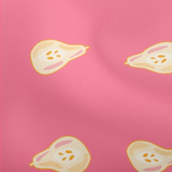 Artistic Hand-painted Pear Dobby