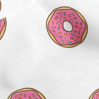 Strawberry American Donut Micro Fleece